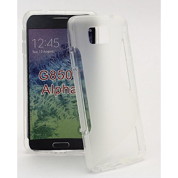 S-Line skal Samsung Galaxy Alpha (G850F) Clear