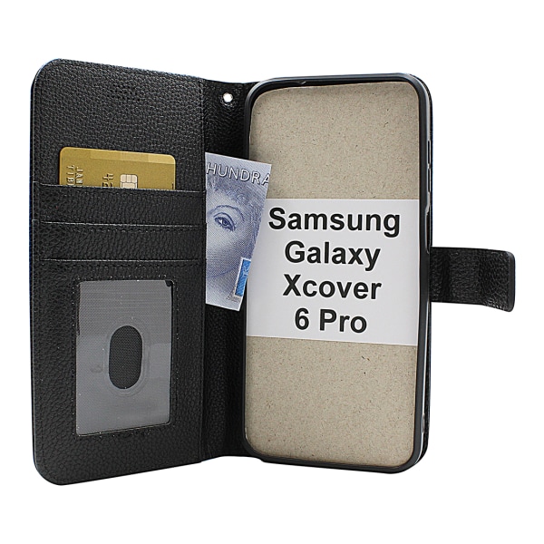 New Standcase Wallet Samsung Galaxy XCover6 Pro 5G Röd