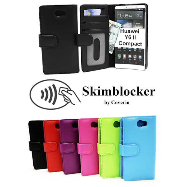 Skimblocker Plånboksfodral Huawei Y6 II Compact (LYO-L21)