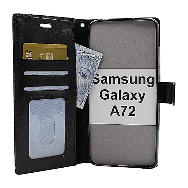 Crazy Horse Wallet Samsung Galaxy A72 (A725F/DS) Grön