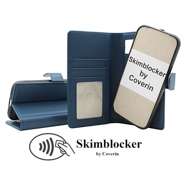 Skimblocker Google Pixel 9 Pro 5G Magnet Plånboksfodral Svart