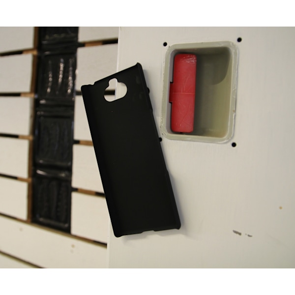 Skimblocker Magnet Wallet Sony Xperia 10 Plus Svart