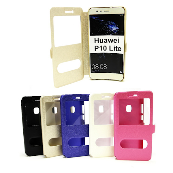 Flipcase Huawei P10 Lite Svart
