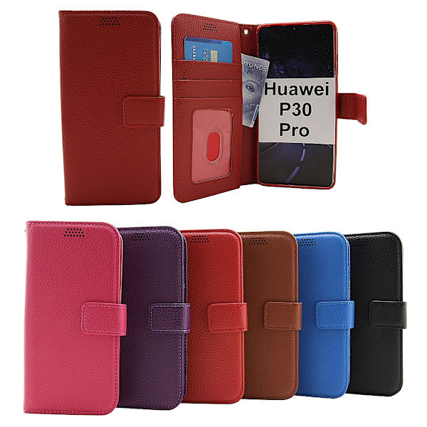 New Standcase Wallet Huawei P30 Pro Svart