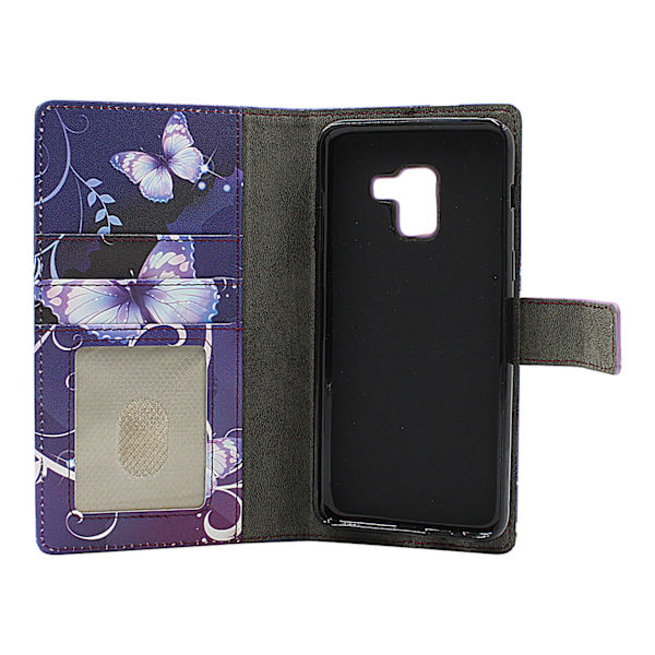 Skimblocker Samsung Galaxy A8 2018 Plånboksfodral Design