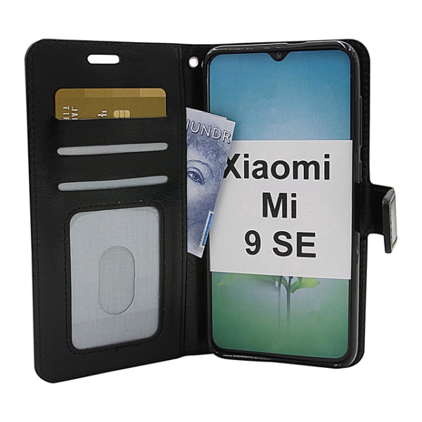 Crazy Horse Wallet Xiaomi Mi 9 SE Röd