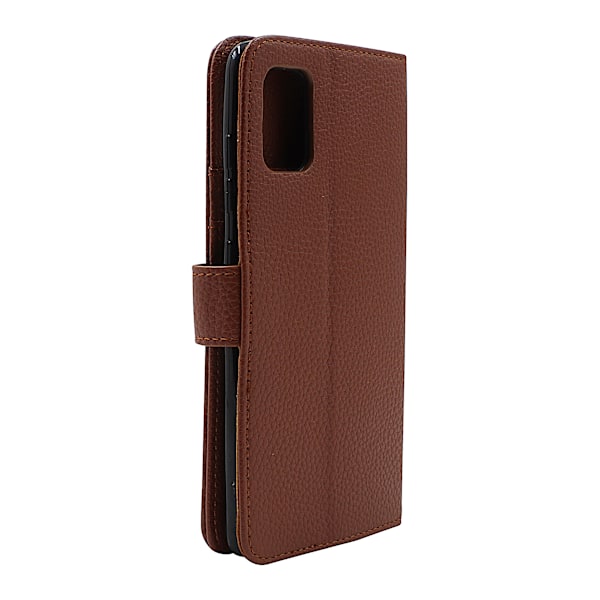 New Standcase Wallet Samsung Galaxy A51 (A515F/DS) Brun