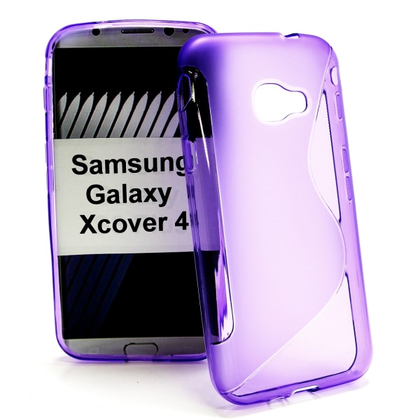 S-Line Skal Samsung Galaxy Xcover 4 (G390F) Lila