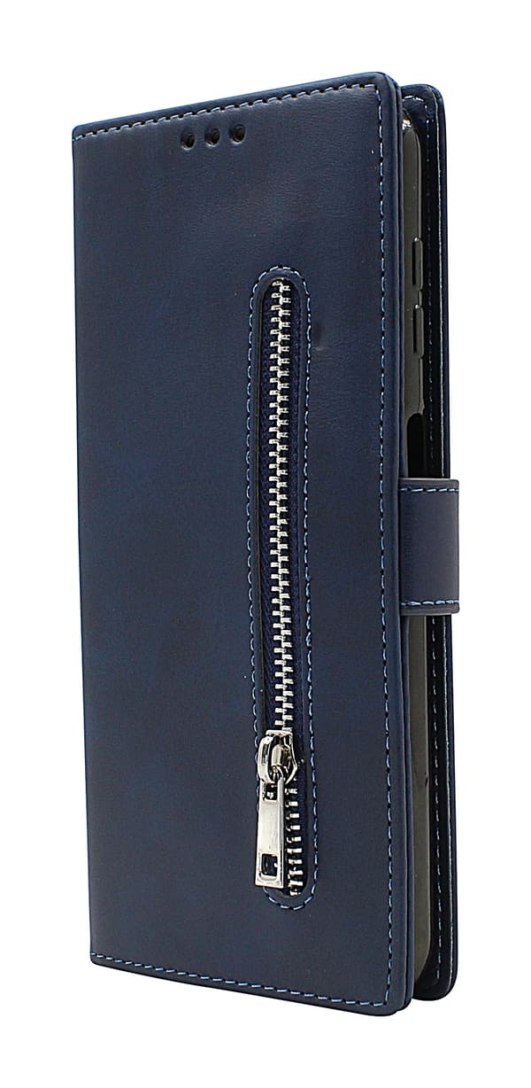 Zipper Standcase Wallet Samsung Galaxy A13 (A135F/DS) Ljusrosa