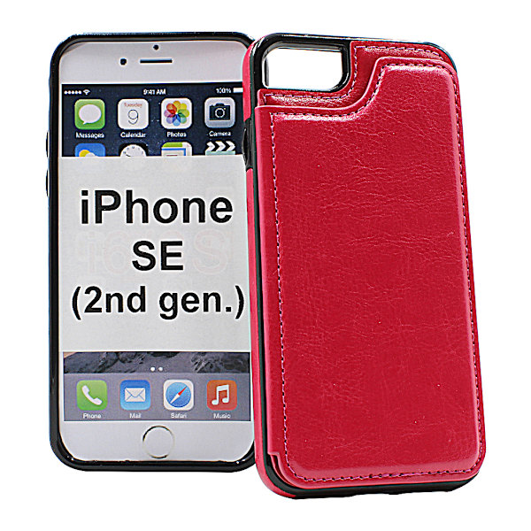 CardCase iPhone SE (2nd Generation) (Svart) Brun