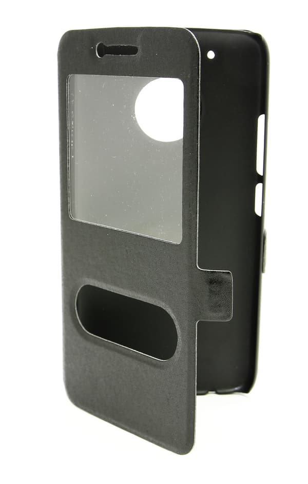 Flipcase Lenovo Moto G5 Plus (XT1683) Svart
