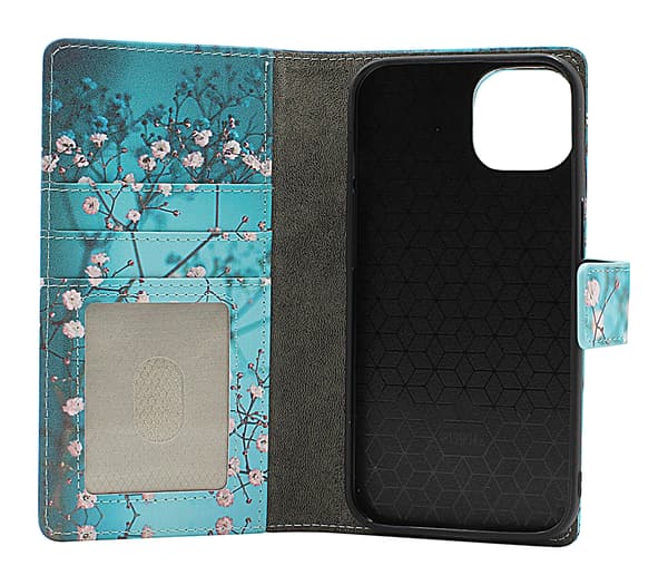 Skimblocker iPhone 13 / 14 Magnet Plånboksfodral Design