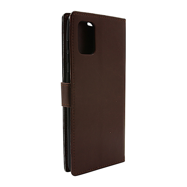Crazy Horse Wallet Samsung Galaxy A71 (A715F/DS) Brun