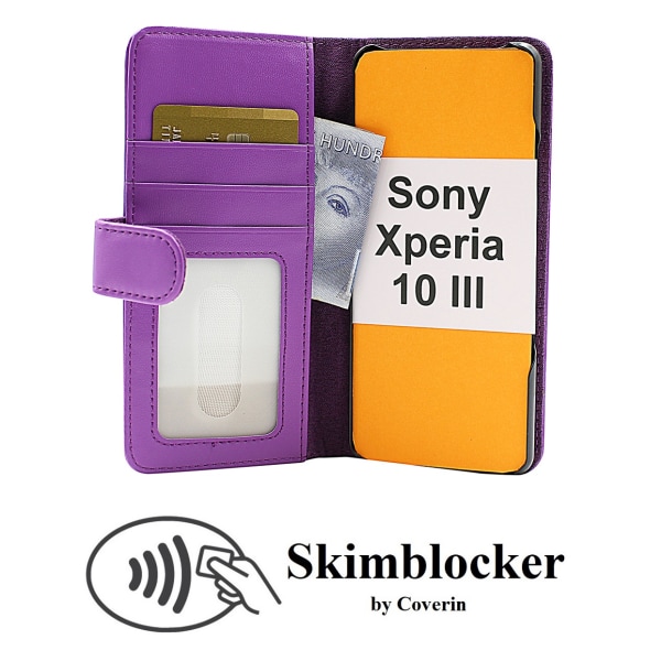 Skimblocker Plånboksfodral Sony Xperia 10 III (XQ-BT52)