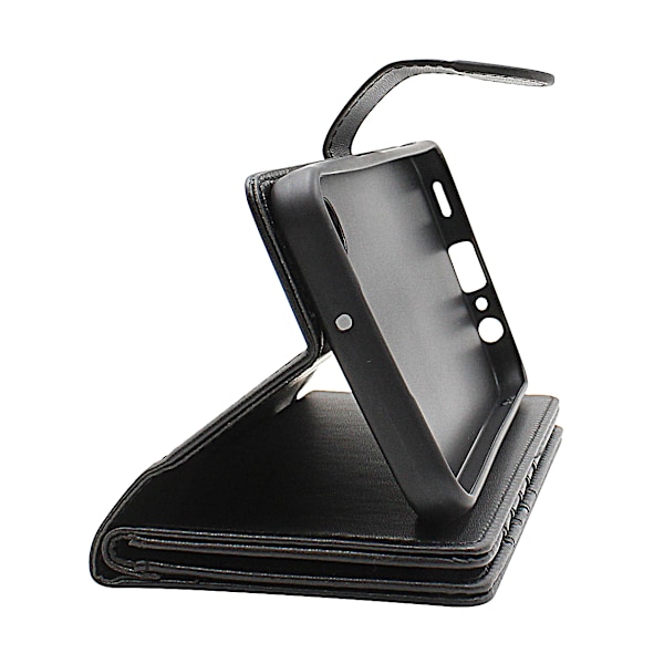 Skimblocker XL Wallet Samsung Galaxy A55 5G Mörkröd
