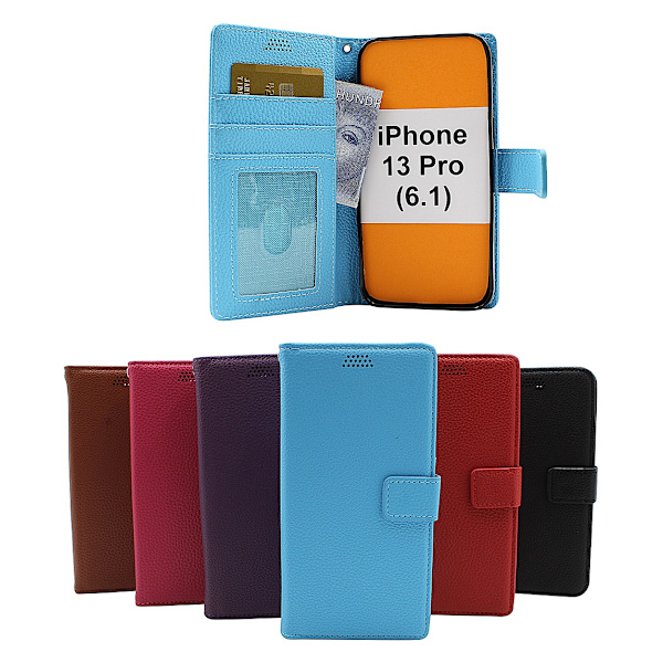 New Standcase Wallet iPhone 13 Pro (6.1) Lila