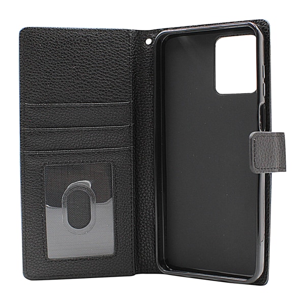 New Standcase Wallet Motorola Moto G53 5G Brun