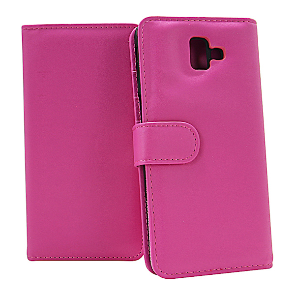 Skimblocker Plånboksfodral Samsung Galaxy J6 Plus (J610FN) Hotpink