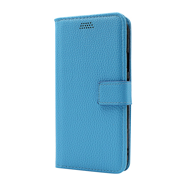 New Standcase Wallet Asus ZenFone 5Z (ZS620KL) Ljusblå