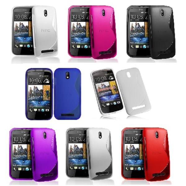 S-Line skal HTC Desire 500 Svart