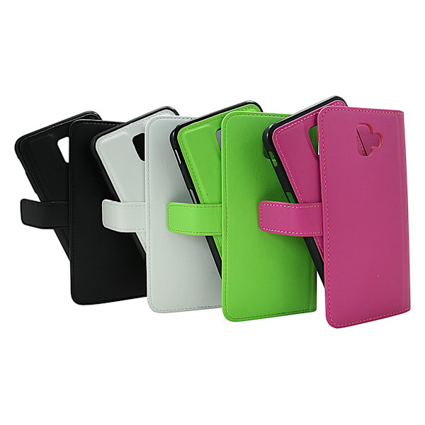 Skimblocker Magnet Wallet Samsung Galaxy J6 Plus (J610FN/DS) Grön