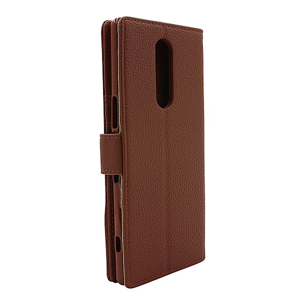 New Standcase Wallet Sony Xperia 1 (J9110) Brun