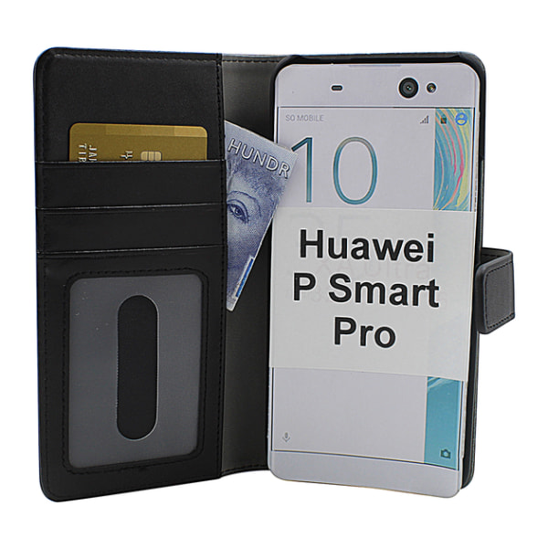 Skimblocker Magnet Wallet Huawei P Smart Pro