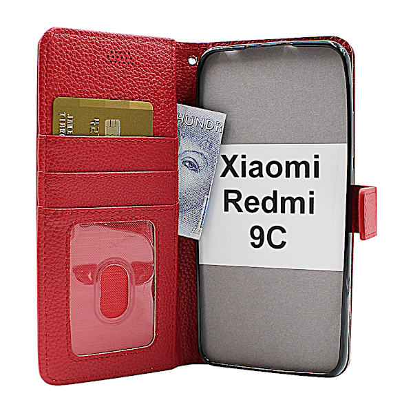 New Standcase Wallet Xiaomi Redmi 9C Brun