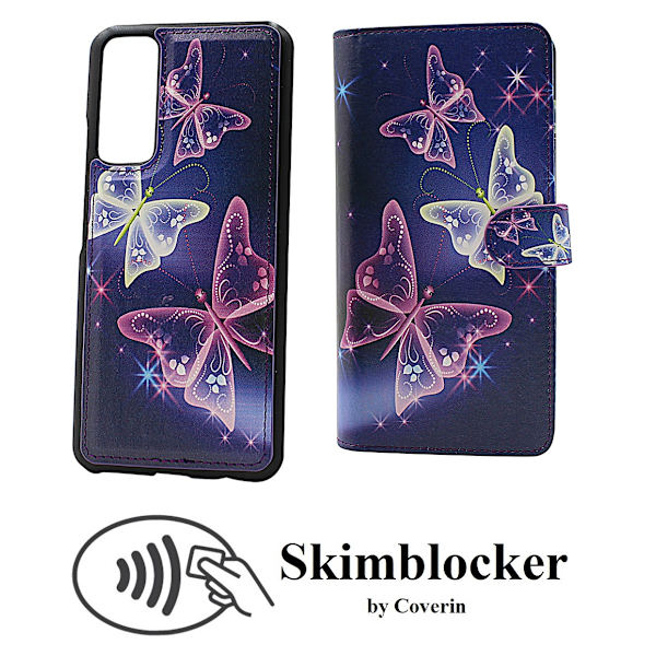 Skimblocker XL Magnet Designwallet Huawei P Smart 2021