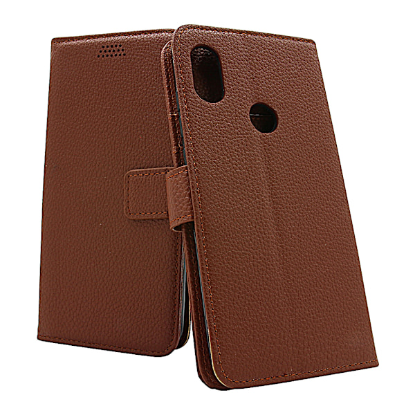 New Standcase Wallet Xiaomi Redmi Note 6 Pro Brun