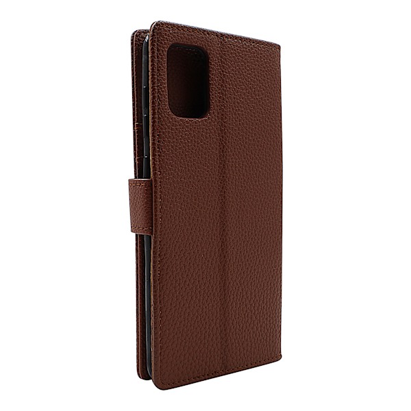 New Standcase Wallet Samsung Galaxy A71 (A715F/DS) Brun