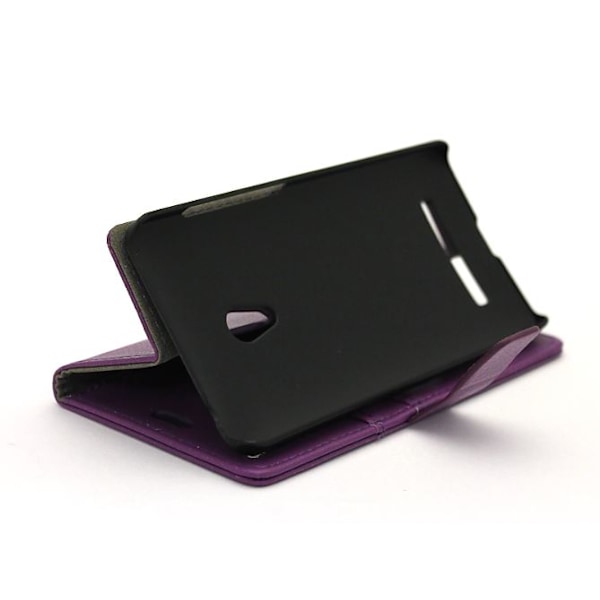 Standcase Wallet Asus Zenfone 5 Lila