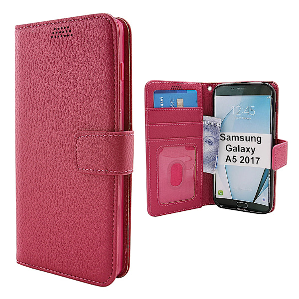 New Standcase Wallet Samsung Galaxy A5 2017 (A520F) Hotpink
