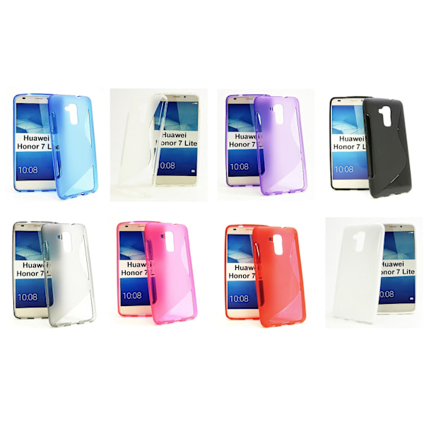 S-Line Skal Huawei Honor 7 Lite (NEM-L21) Hotpink