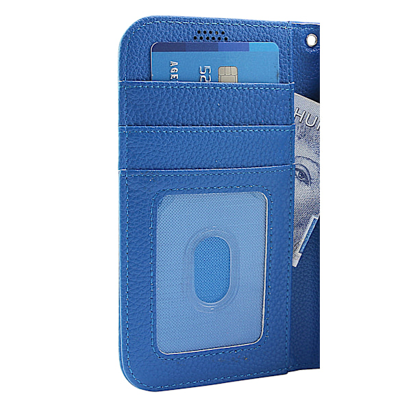 New Standcase Wallet HTC U12 Plus / HTC U12+ Blå