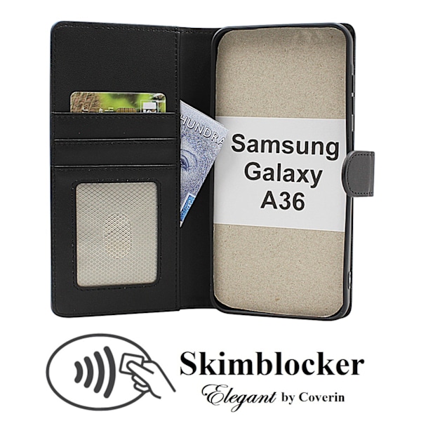 Skimblocker Samsung Galaxy A36 Plånboksfodral Happy Cherry