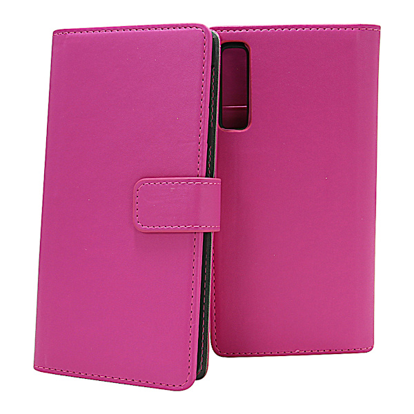 Skimblocker Magnet Wallet Samsung Galaxy A7 2018 (A750FN/DS) Hotpink