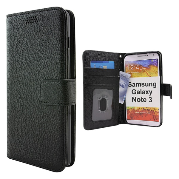 New Standcase Wallet Samsung Galaxy Note 3 (n9005) Röd