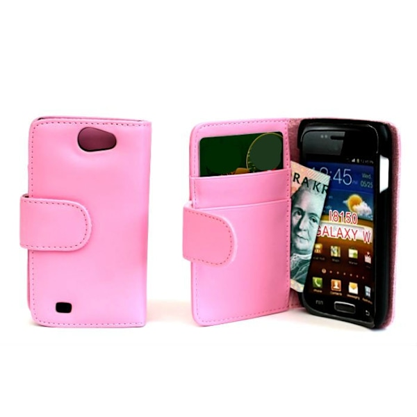 Plånboksfodral Samsung Galaxy W (i8150) Svart