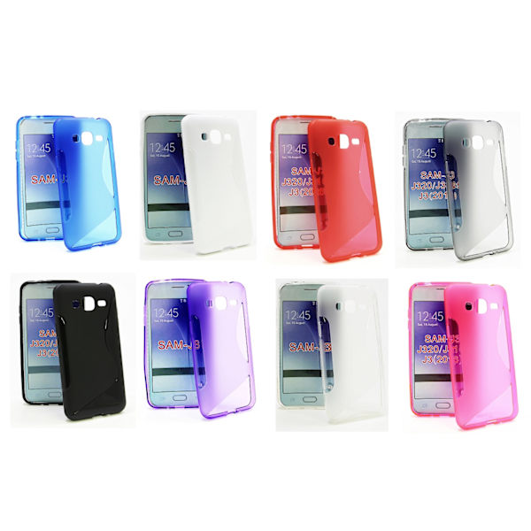 S-Line Skal Samsung Galaxy J3 2016  (J320F) Svart