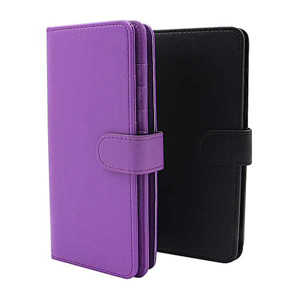 Skimblocker XL Magnet Wallet Motorola One Vision Svart