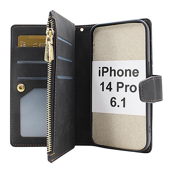 XL Standcase Lyxfodral iPhone 14 Pro (6.1) Svart