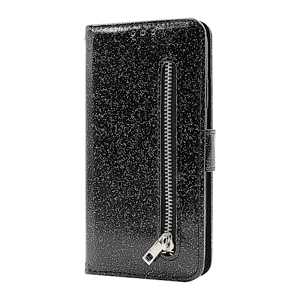 Standcase Glitter Wallet iPhone 11 (6.1) Lila