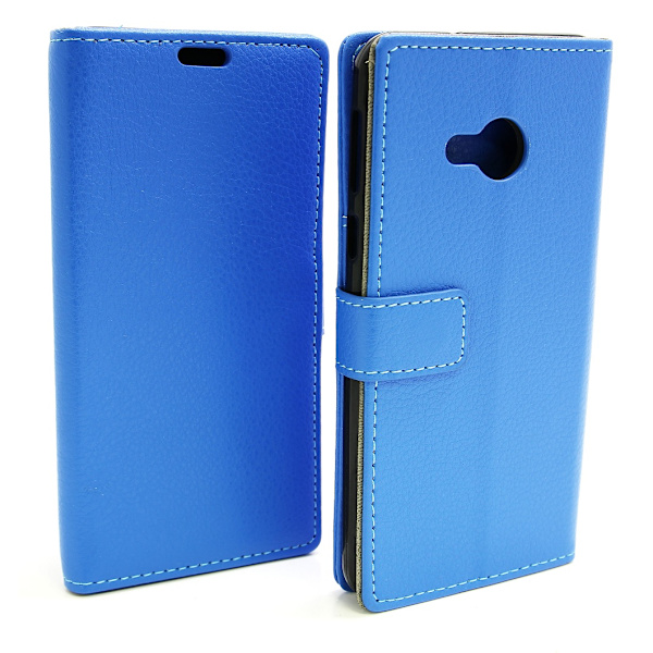 Standcase Wallet HTC U Play Blå