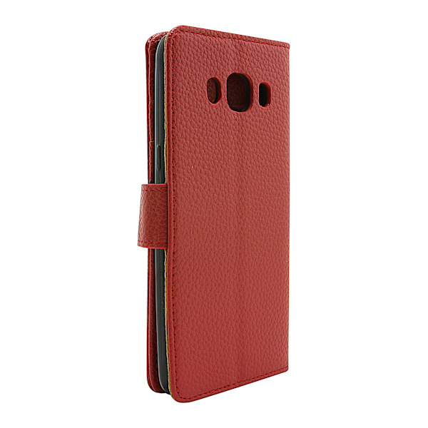 New Standcase Wallet Samsung Galaxy J5 2016 Röd