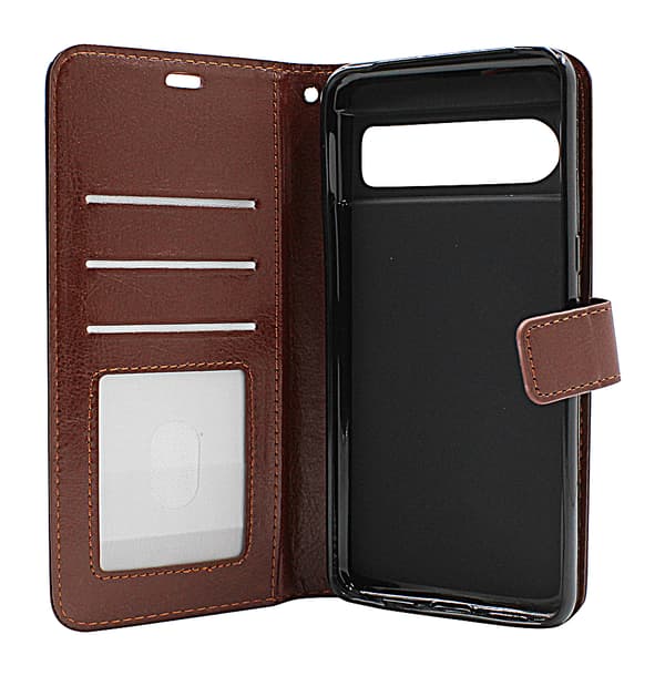 Crazy Horse Wallet Google Pixel 8 Pro 5G Lila