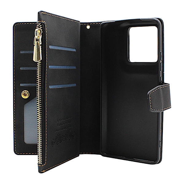 XL Standcase Lyxfodral Motorola Edge 50 Pro 5G Svart