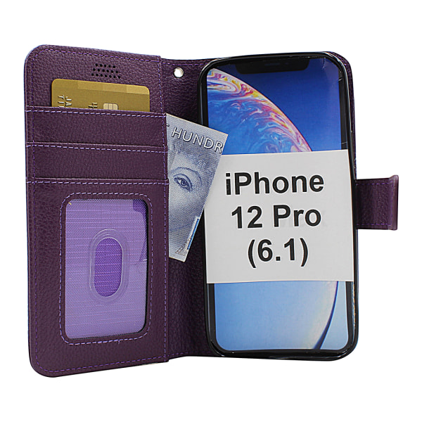 New Standcase Wallet iPhone 12 Pro (6.1) (Svart) Svart