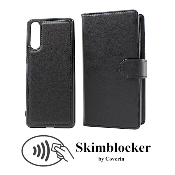 Skimblocker Sony Xperia 10 II XL Magnet Plånboksfodral