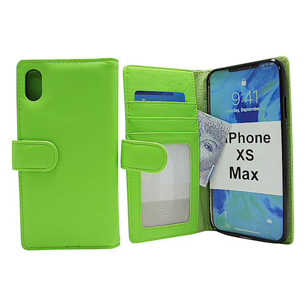 Skimblocker Plånboksfodral iPhone Xs Max Grön